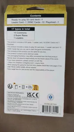 One Piece Big Mom Pirates Starter Deck ST-07 TCG Card Game English - Image 3