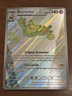 Reuniclus 212 Sv: Scarlet & Violet Black Star Promo Cards Holo 2025 NM+ - Image 1