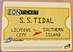 Pokemon Eon Ticket Promo E-Reader E Card Ruby & Sapphire GBA - Image 2