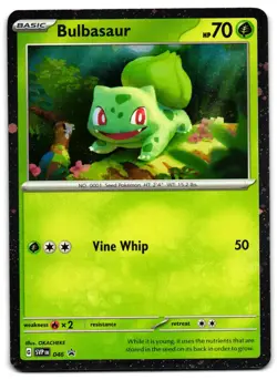 Bulbasaur 046 - Scarlet & Violet Promo Pokemon TCG - LP Card - Image 1