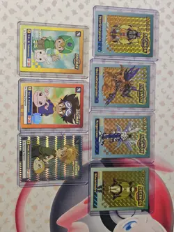 Digimon 1999-2000 Mixed Lot Of Played Cards (7 Cards) Holo/Non Holo - Image 2