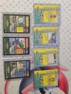 Digimon 1999-2000 Mixed Lot Of Played Cards (7 Cards) Holo/Non Holo - Image 4
