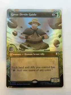 Great Divide Guide - Showcase, Foil - R 0345 - MTG - Avatar TLA - Image 1