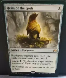 Helm of the Gods - Magic Origins - NM - Rare Artifact - MTG - Image 1