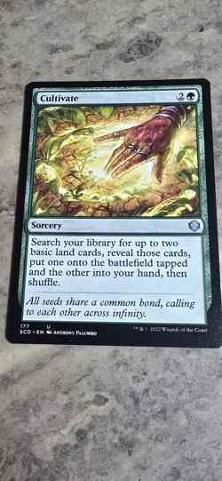 Cultivate Starter Commander Decks Regular Sorcery Uncommon MTG NM - Image 1