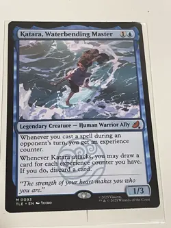 Katara, Waterbending Master 93 Mythic Non-Foil Avatar MTG Mint NM - Image 1