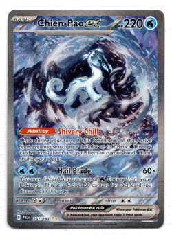 Pokemon Chien-Pao ex 261/193 Special Illustration Rare: Sv02 Paldea Evolved - Image 1