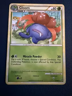 Pokemon TCG - Gloom - HGSS Undaunted - 27/90 - Regular - Uncommon - Image 1