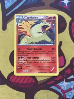 Pokemon Typhlosion 20/162 - Holo - XY Breakthrough - GLC - Excellent - Image 1