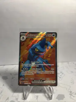 Pokemon TCG - Toxicroak ex - Scarlet & Violet Base Set 232/198 Full Art Holo - Image 2