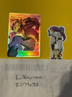 Pokemon - Koga’s Trap - 211/214 - Unbroken Bonds - Full Art - Image 1