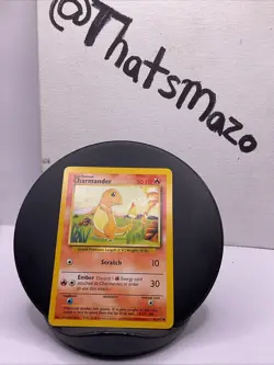 Pokemon TCG Charmander Base Set 46/102 Regular 1999-2000 Wizards Base Set... - Image 1