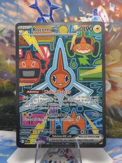 Rotom ex SIR 126/094 Me02: Phantasmal Flames Holo Pokemon TCG NM - Image 1