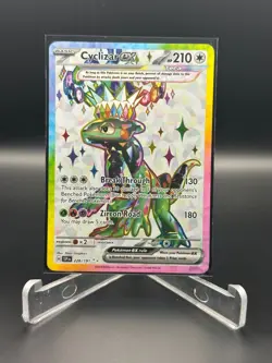 2024 Pokemon TCG SV Surging Sparks 228/191 Cyclizar ex UR Ultra Rare - Image 1