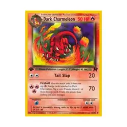 Pokemon Pokemon Team Rocket Dark Charmeleon (U) #32 (1st Ed) EX - Image 1