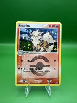 Pokemon TCG Arcanine EX FireRed LeafGreen 18 Reverse Holo Rare 18/112 NM Fresh - Image 1