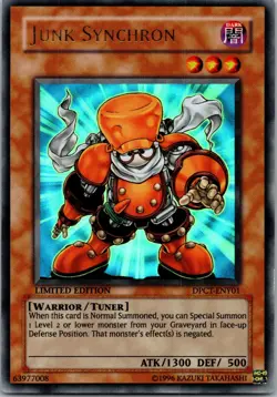 Yugioh Junk Synchron DPCT-ENY01 Limited Edition Ultra Rare NM - Image 1