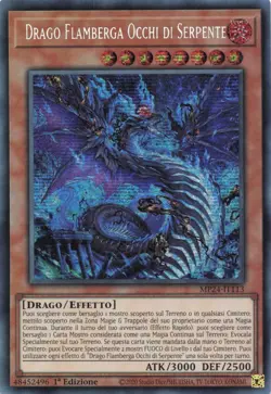 Yu gi oh ITA rara segreta mp24-it113 Drago Flamberga Occhi di Serpente - Image 1