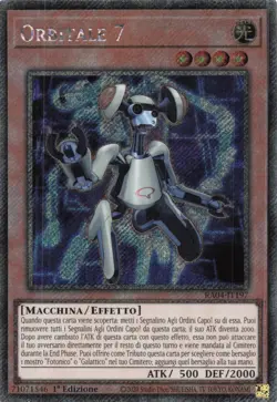 yu gi oh ita 1ed rara segreta platino ra04-it197 Orbitale 7 - Image 1