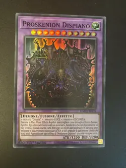 Yu-Gi-Oh Super Rara 1ª ED Dama-it035 Proskenion Dispiano - Image 1