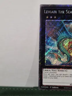 Leviair the Sea Dragon (Platinum Secret Rare) Platinum Secret Rare Quarter Cen - Image 3