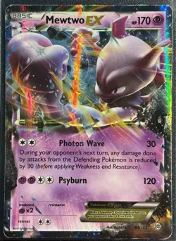 Mewtwo EX 61/162 - Pokemon TCG Breakthrough Holo Promo 2015 - HP Card - Image 1