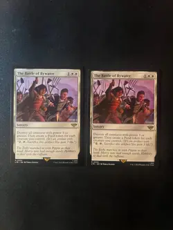 The Battle of Bywater x2 [Lord of the Rings] Magic MTG Cards Near Mint - Image 1