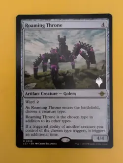 Roaming Throne. LC1 0258 Golem Magic the Gathering Card. Rare NM as shown. - Image 2