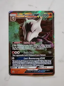 Alolan Marowak GX SM187 Jumbo Cards Holo - Image 1