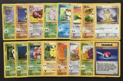 16 X Jungle Set WOTC Wizards Pokemon Cards Bundle Common Pikachu Eevee LP-Exc - Image 1