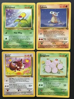 16 X Jungle Set WOTC Wizards Pokemon Cards Bundle Common Pikachu Eevee LP-Exc - Image 2