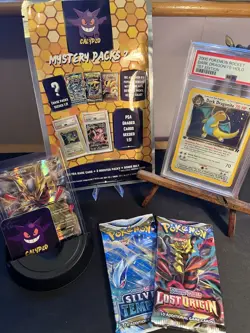 Pokemon Mystery Pack / Box #006 - Pokemon Graded Cards & Chase Packs * UK Seller - Image 3