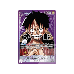 One Piece Card Game Monkey D. Luffy Leader Alt. Art OP05-060 Mint - Japanese - Image 1