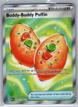 Buddy-Buddy Poffin 167/132 ME01: Mega Evolution - Pokemon Card - NM - Image 1