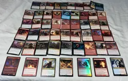 MTG Minotaur Themed Magic The Gathering Card Lot + Xtras ! - Image 1