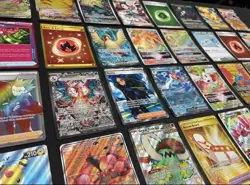 Pokemon Card Lot 100 OFFICIAL NEW TCG Cards + Ultra Rare EX GX VMAX V OR VSTAR! - Image 1