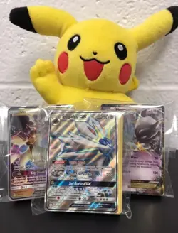 Pokemon Card Lot 100 OFFICIAL NEW TCG Cards + Ultra Rare EX GX VMAX V OR VSTAR! - Image 2