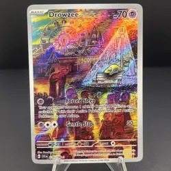 Drowzee 210/198 Scarlet And Violet Base Set Illustration Rare Pokemon Card 2023 - Image 1