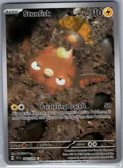 Stunfisk 202/191 SV08: Surging Sparks - Pokemon Card - NM - Image 1