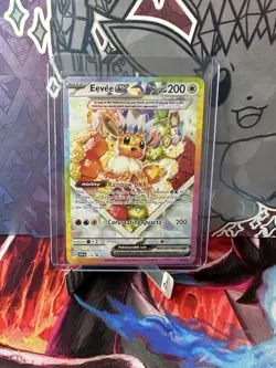 Prismatic Evolutions Eevee EX 174 Promo Card Super Premium Collection - Image 1
