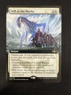 Will of the Mardu (EXTENDED) - Tarkir Dragonstorm Commander Magic - Image 1