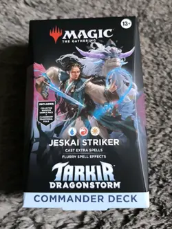 MTG Tarkir : Dragonstorm Commander Deck - Jeskai Striker / Neu & OVP - Image 1