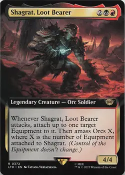 Shagrat, Loot Bearer (Extended Art) R Universes Beyond: The Lord of the Rings: T - Image 1