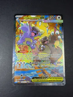 Pokemon TCG Mega Kangaskhan EX 182/132 Mega Evolution Special Illustration Rare - Image 1