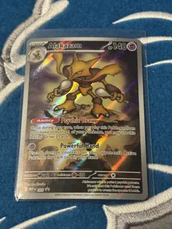 2025 Pokemon Mega Evolutions Alakazam Black Star Promo #9 - Image 1