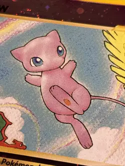 2001 Pokemon Southern Islands WotC Promo 1/18 Mew (Charizard) Holo SWIRL - Image 3