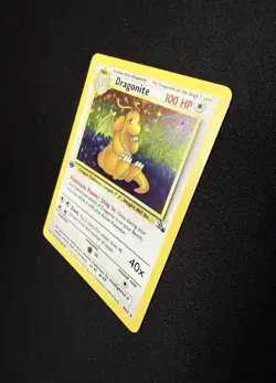 Dragonite Holo #4 Fossil 1st Edition Pokemon TCG 1999 - Image 3