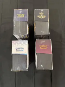 Pokemon ETB Lot Prismatic Evolutions PC, Obsidian, Shining Fates, Surging Sparks - Image 4