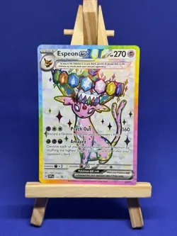 Pokemon TCG: Espeon EX SVP 175 Black Star Promo - Image 1