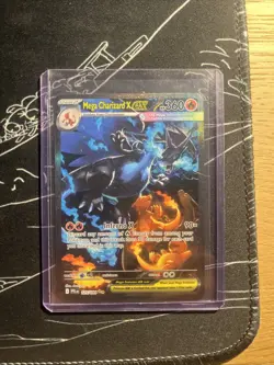 Mega Charizard X ex - 125/094 - SIR - Phantasmal Flames Pokemon-READ DESCRIPTION - Image 1